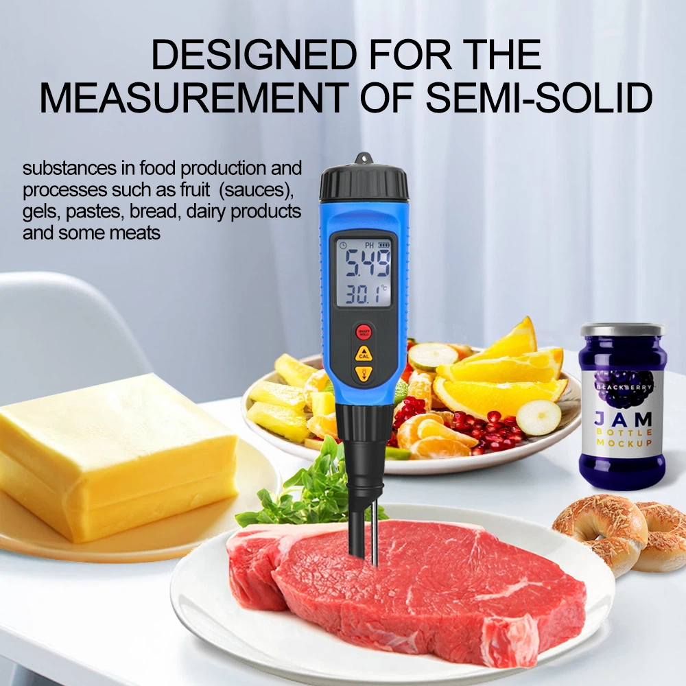 2 in 1 Food PH Tester