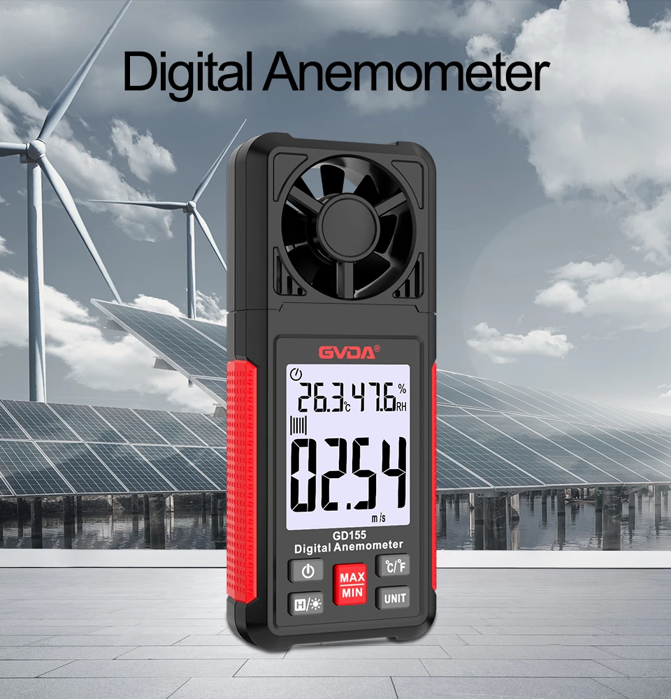 1. Mini Anemometer