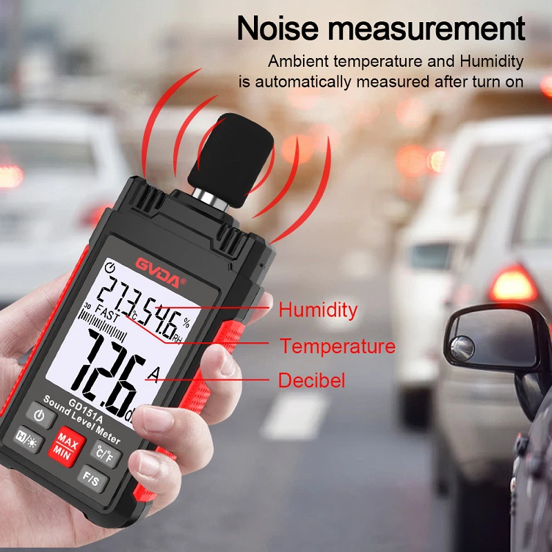 Handheld sound Meter -