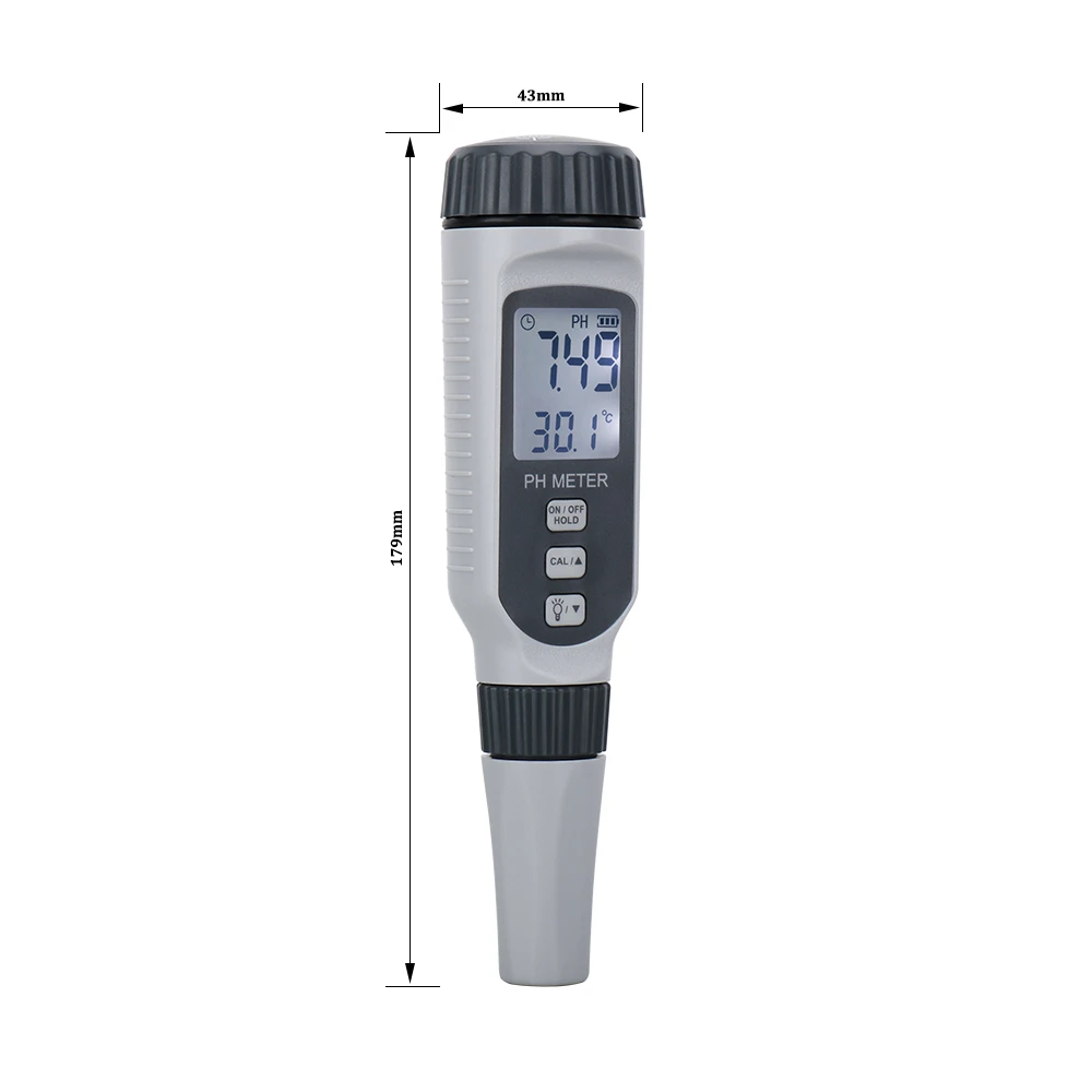 2 water ph meters